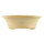 Bonsai pot 32x32x9cm beige round glaced